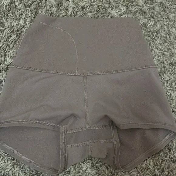 lululemon athletica High-Waisted Shorts in Brown - Picture 3 of 3